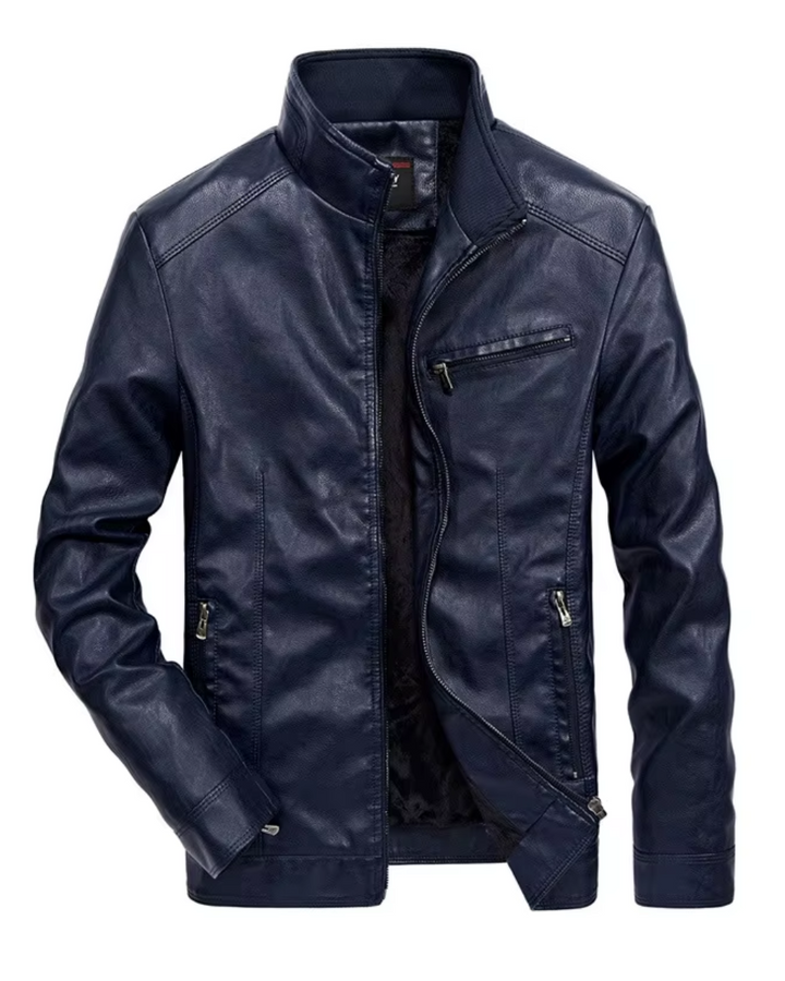 Matthieu | Veste ample en cuir