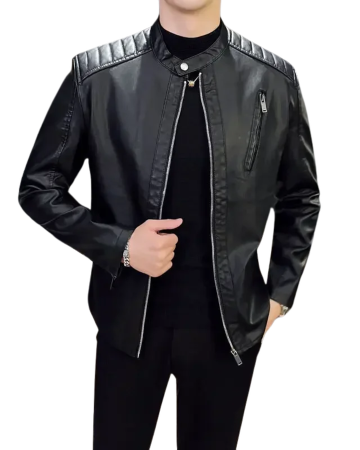 Xavier | Veste en cuir raffinée
