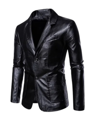 Pascal | Veste en cuir élégante et décontractée