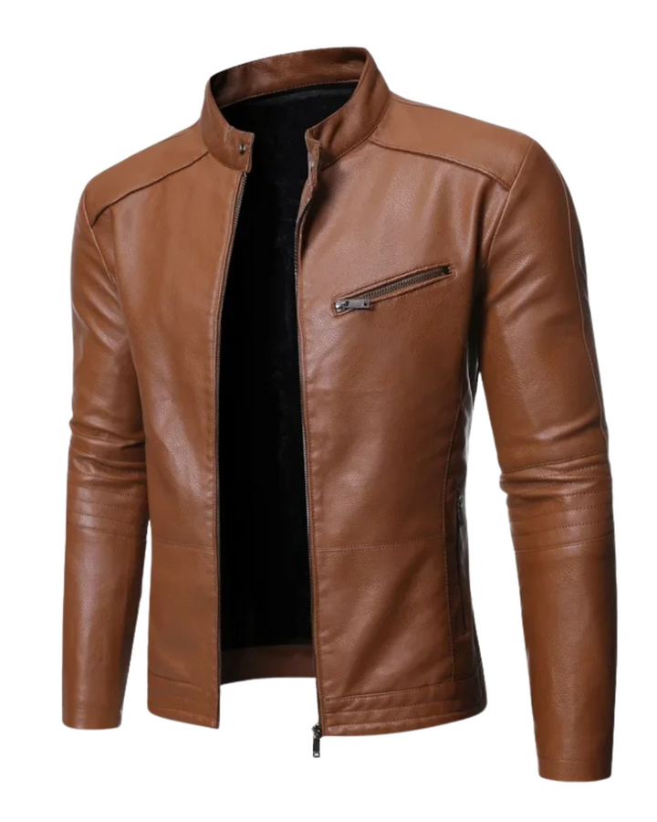 Simon | Veste élégante en cuir