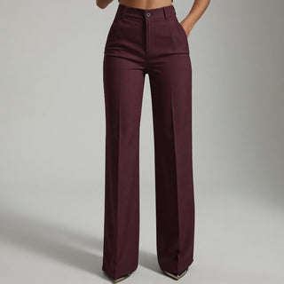 Azélie | Pantalon chic taille haute