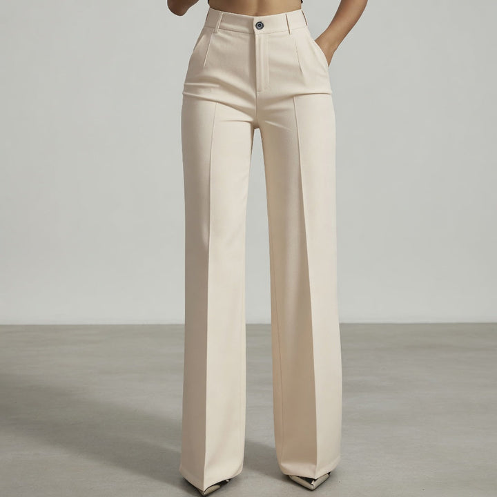 Azélie | Pantalon chic taille haute