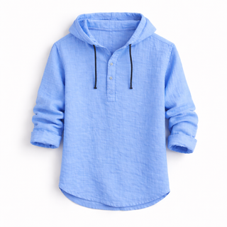 Jérôme | Chemise à capuche en lin