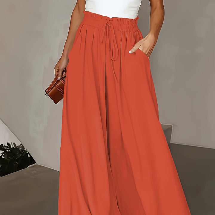 Morgane | Pantalon chic taille haute