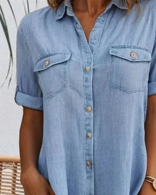 Yasmine | Robe-chemise en jean