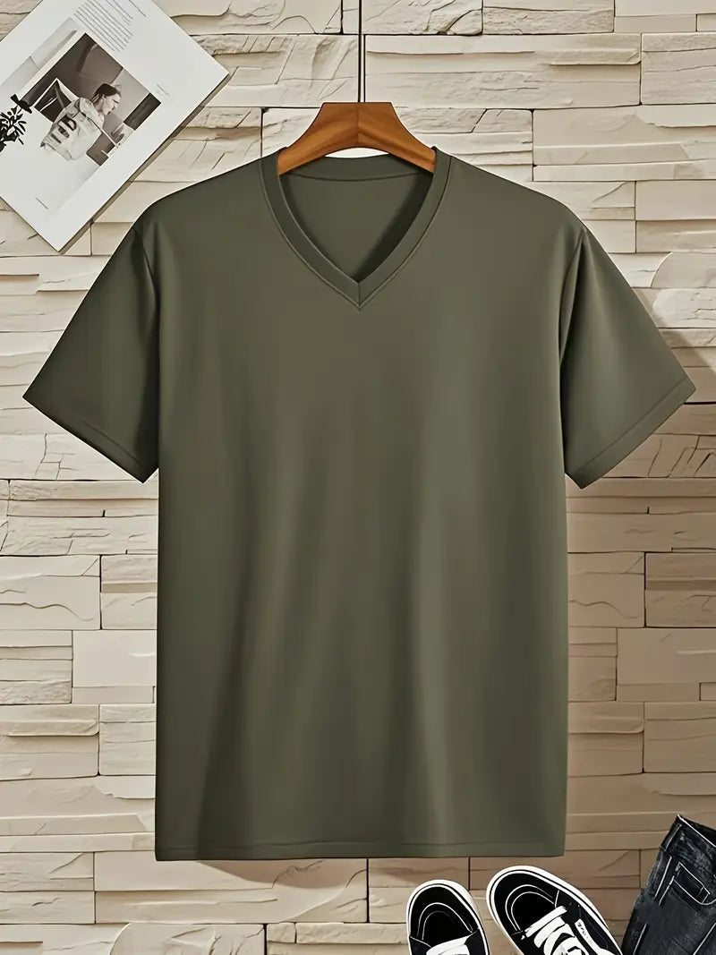 Arthur | T-shirt à col en v