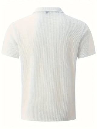 Pierre-Alexandre | Polo en maille géométrique