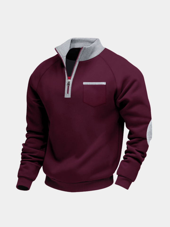 Antoine | Pull polaire demi-zip