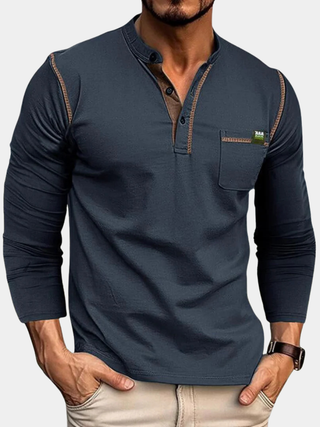 Louis-Clément | Chemise à manches longues avec poche