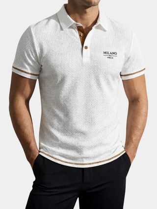 Quentin | Polo texturé élégant
