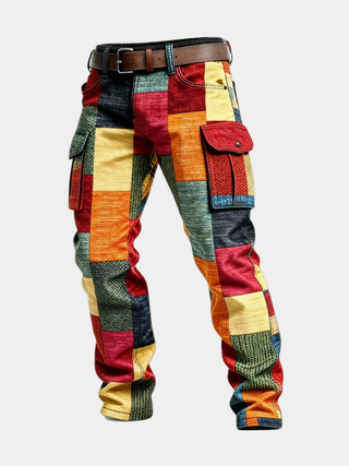 Samuel | Pantalon cargo patchwork