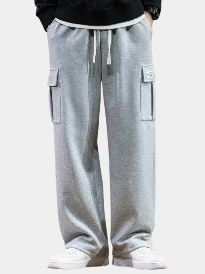 Romain | Pantalon cargo doublé en polaire