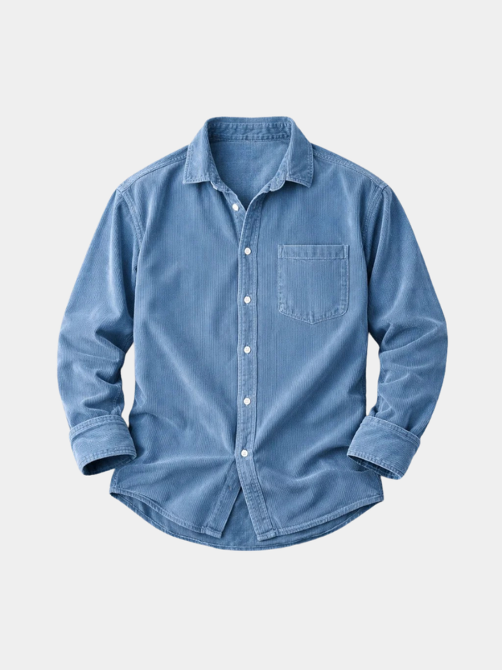 Maxence | Chemise classique en velours côtelé