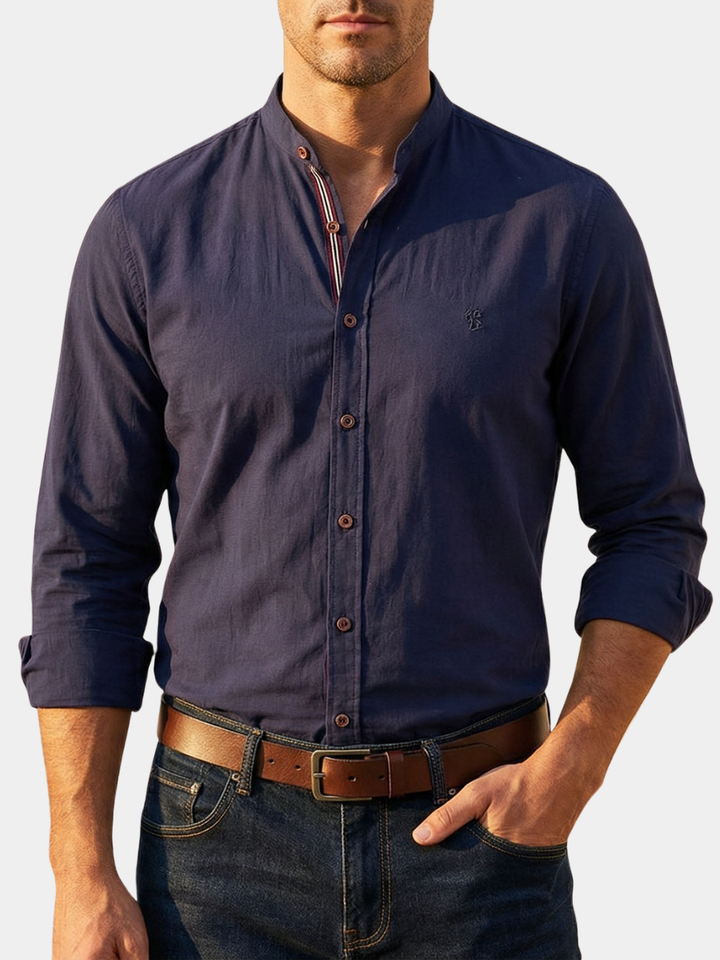 Jean-Olivier | Chemise élégante col mao