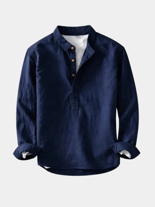 Jean-Édouard | Chemise en lin coton élégante