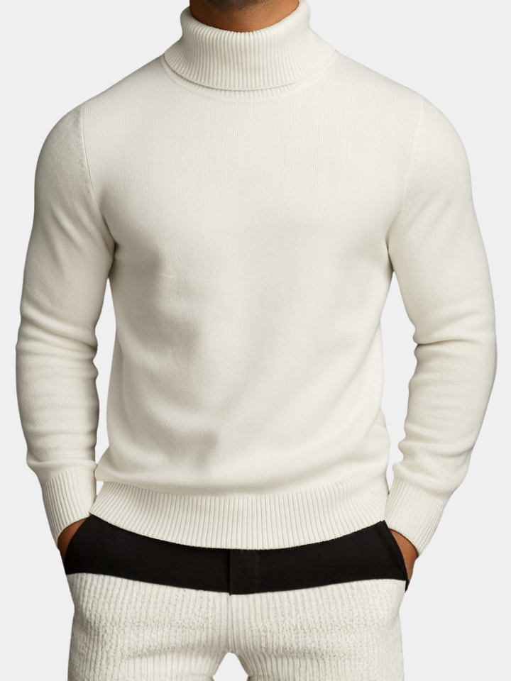 Simon | Pull col roulé classique