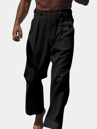 Théo | Pantalon large en lin