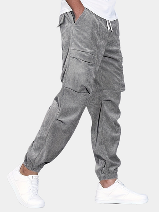 Gaspard | Pantalon cargo en velours côtelé