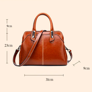 Clémence Élysée | Sac à main en cuir véritable