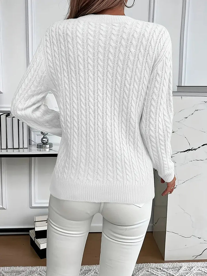 Nadine | Pull chic en maille raffinée