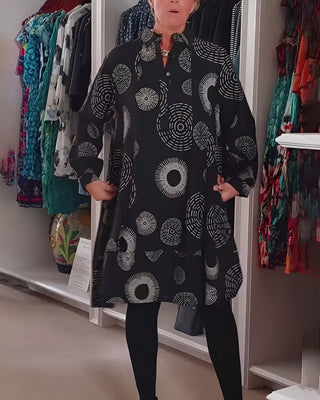 Zélie | Robe à motif géométrique