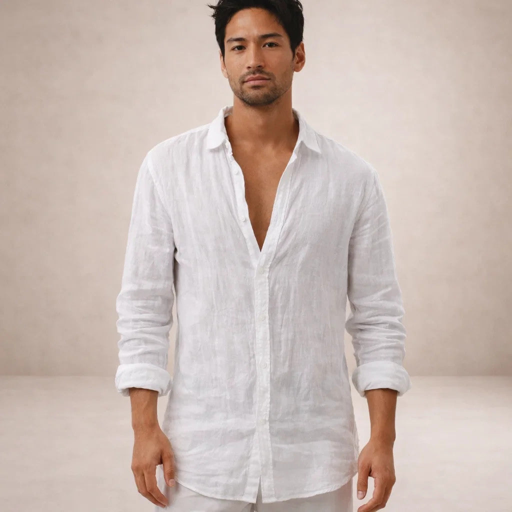 Gérald | Chemise décontractée en lin