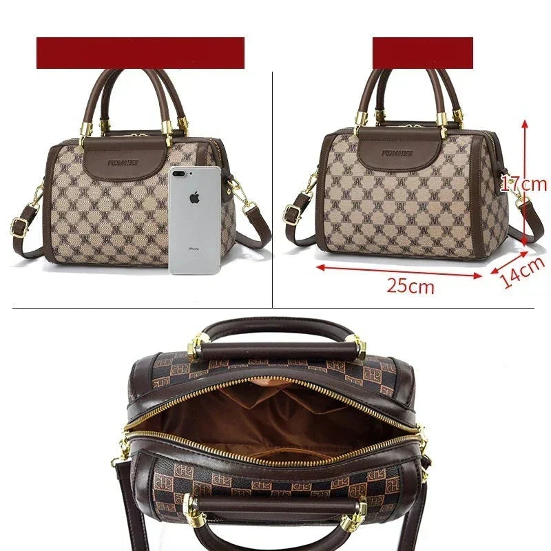 Agathe Lumière | Sac à main en cuir véritable