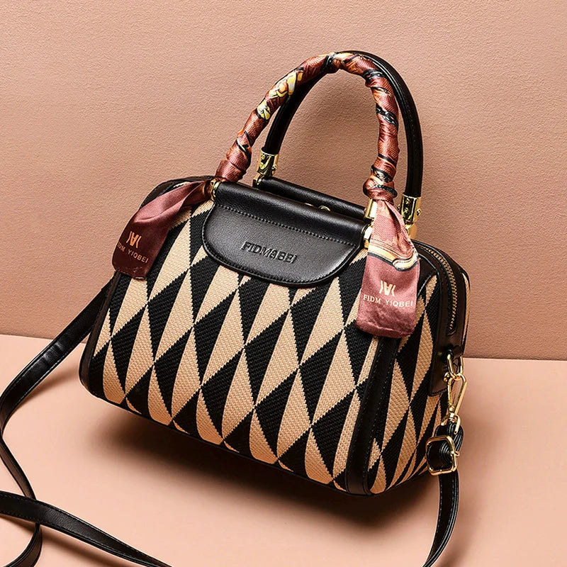 Agathe Lumière | Sac à main en cuir véritable