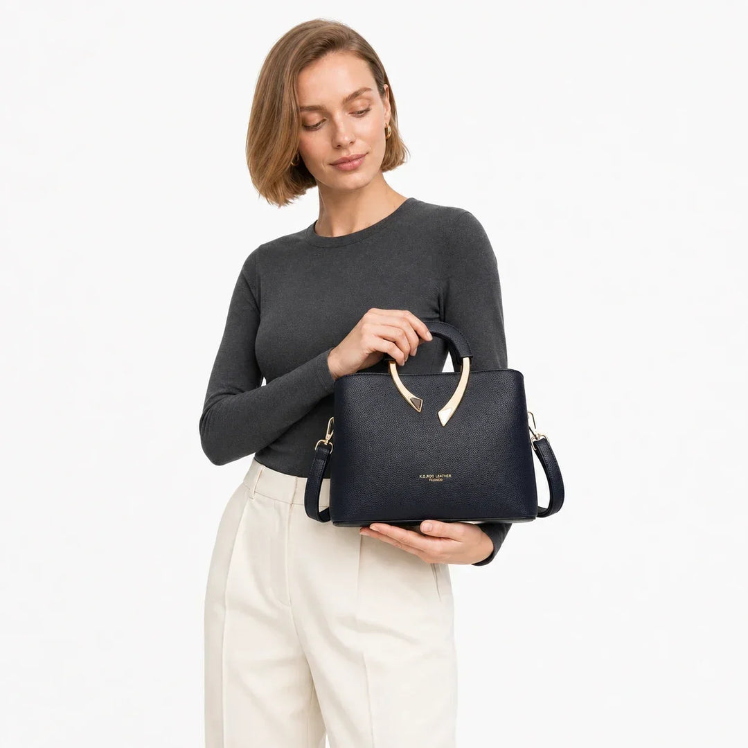 Agathe Rivoli | Sac bandoulière en cuir véritable