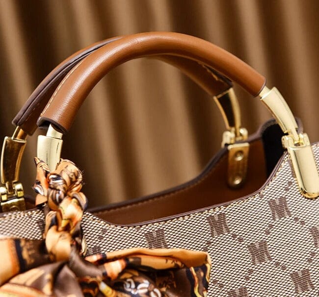 Adèle Lumière | Sac à main en cuir véritable