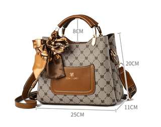 Adèle Lumière | Sac à main en cuir véritable