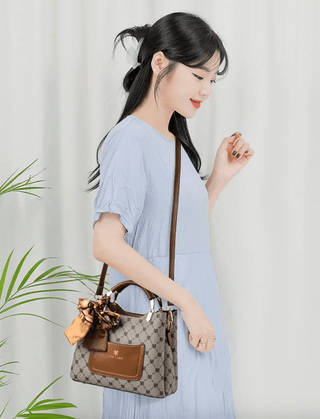 Adèle Lumière | Sac à main en cuir véritable