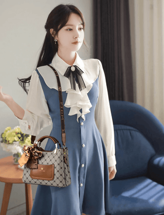 Adèle Lumière | Sac à main en cuir véritable