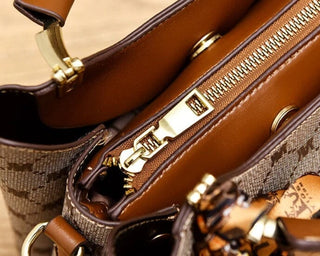 Adèle Lumière | Sac à main en cuir véritable