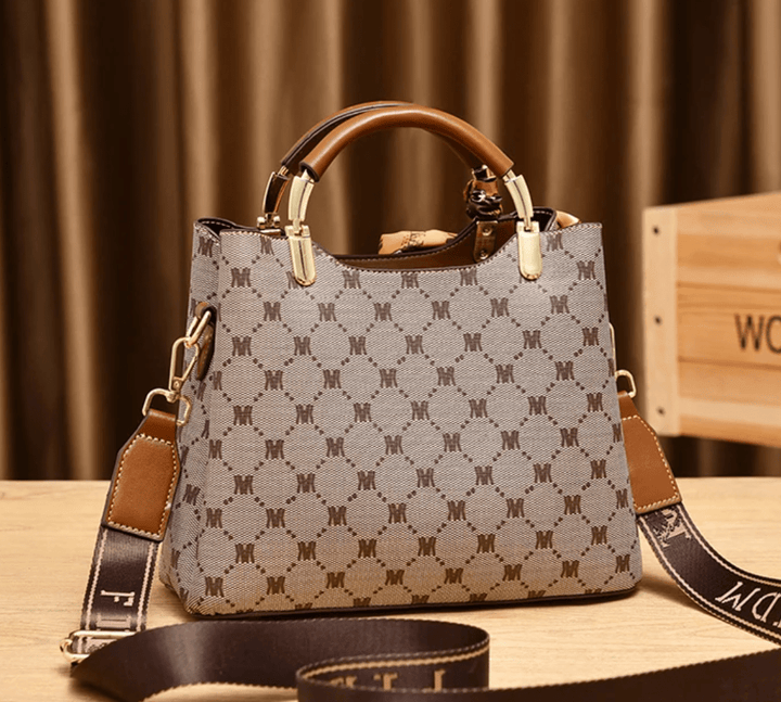 Adèle Lumière | Sac à main en cuir véritable