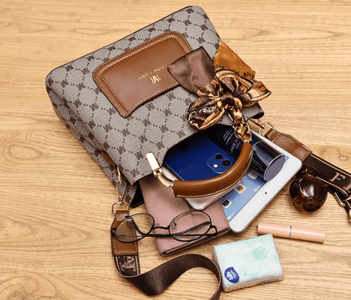 Adèle Lumière | Sac à main en cuir véritable