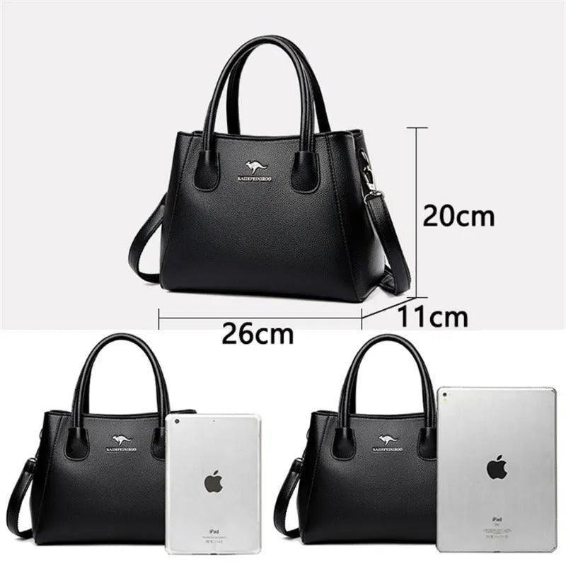 Inès Rivoli | Sac bandoulière en cuir véritable