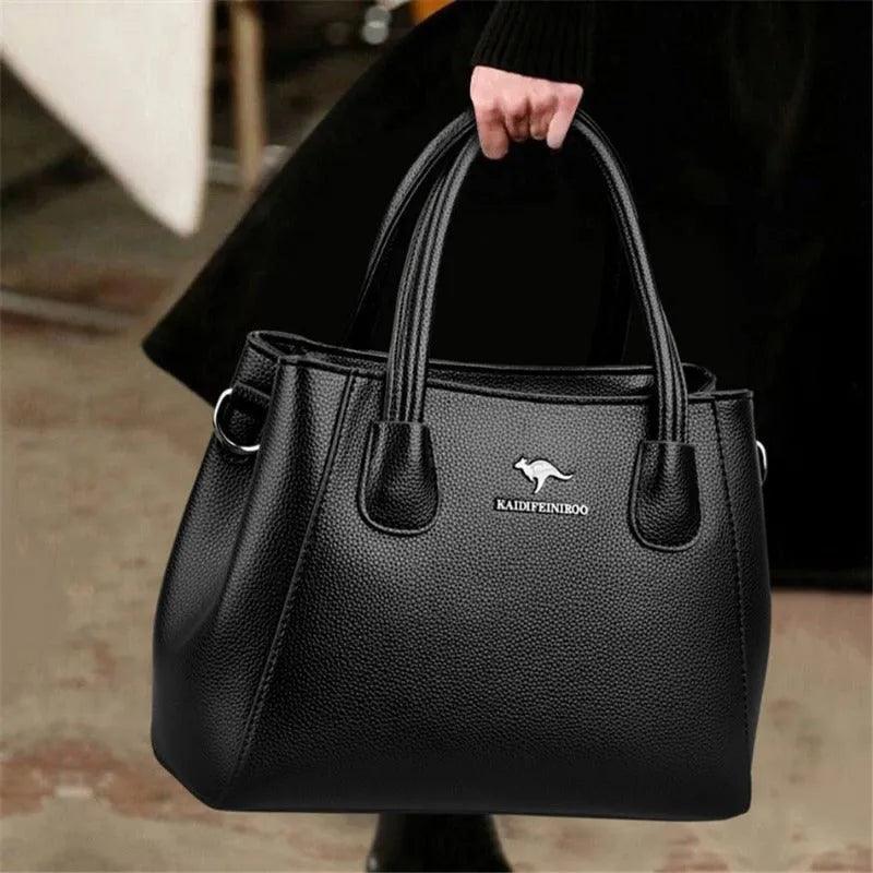 Inès Rivoli | Sac bandoulière en cuir véritable