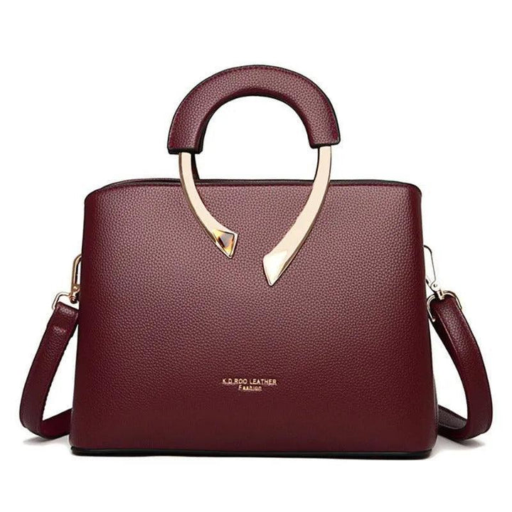 Agathe Rivoli | Sac bandoulière en cuir véritable