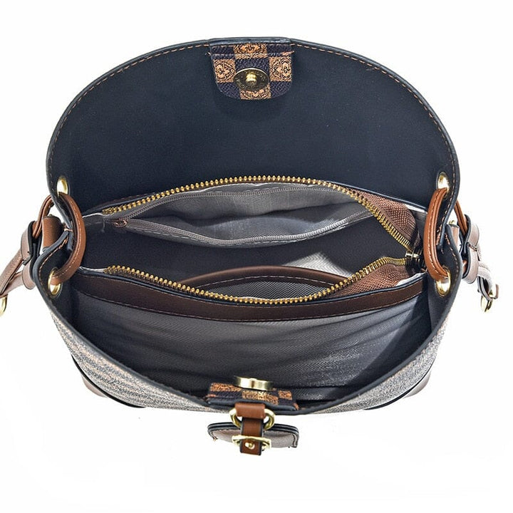 Inès Élysée | Sac à main en cuir véritable