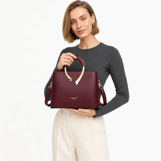 Agathe Rivoli | Sac bandoulière en cuir véritable