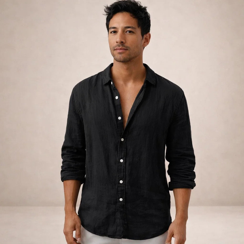 Gérald | Chemise décontractée en lin