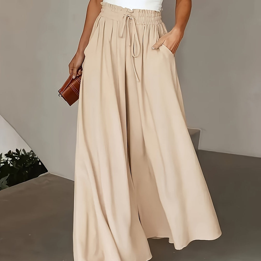 Morgane | Pantalon chic taille haute