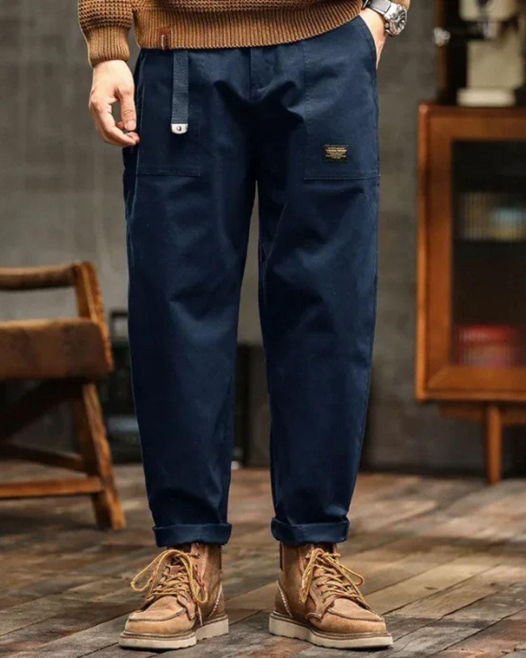 Victor | Pantalon cargo classique