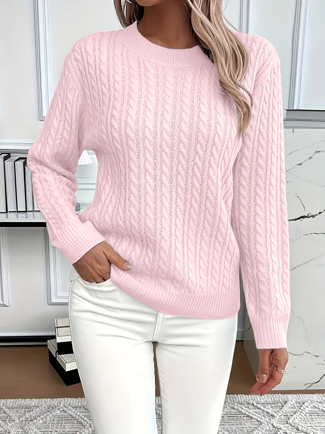 Nadine | Pull chic en maille raffinée
