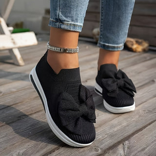 Laure | Baskets noires légères en maille