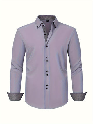 Ambroise | Chemise élégante légère avec détails contrastés