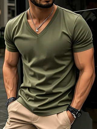 Arthur | T-shirt à col en v
