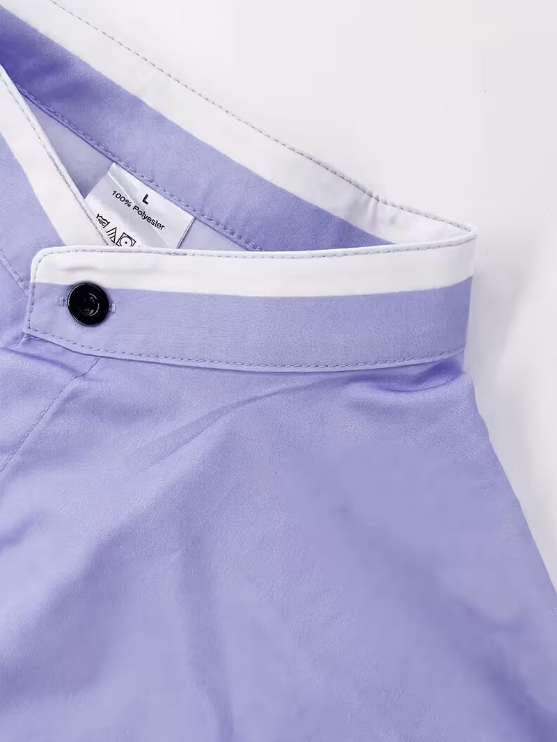 Gaston | Chemise grand-père à contrastes