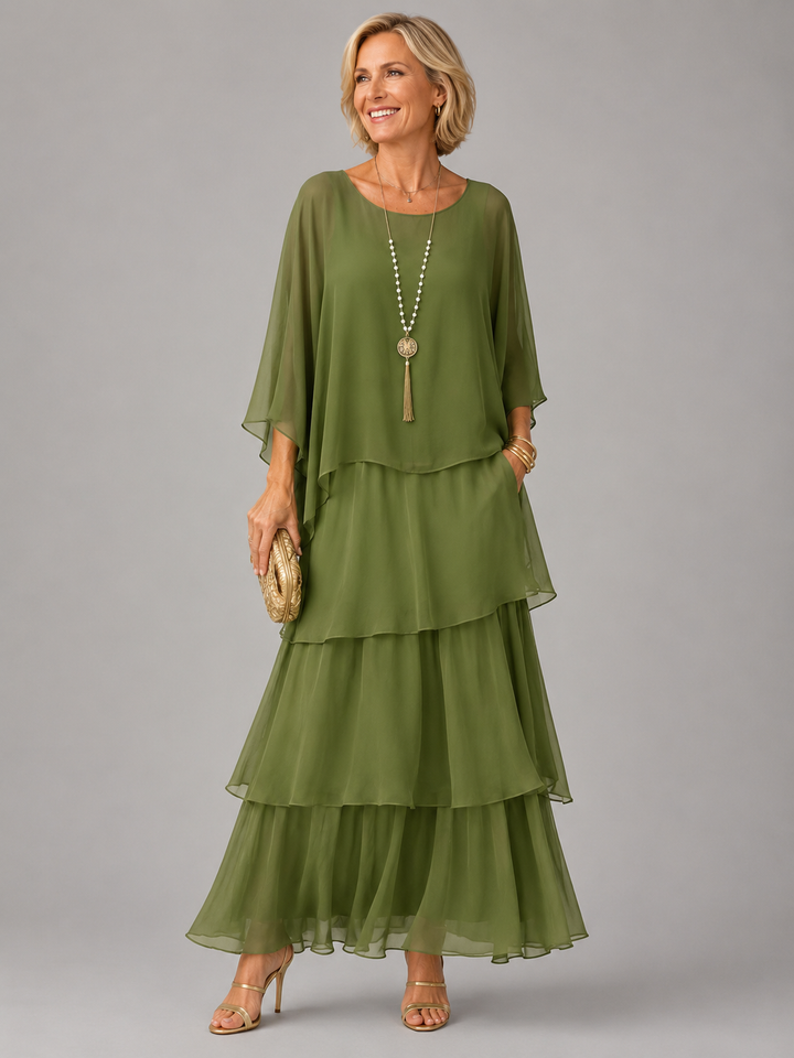 Elsa | Robe longue élégante et fluide